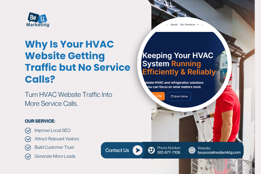 Why Is Your HVAC Website Getting Traffic but No Service Calls